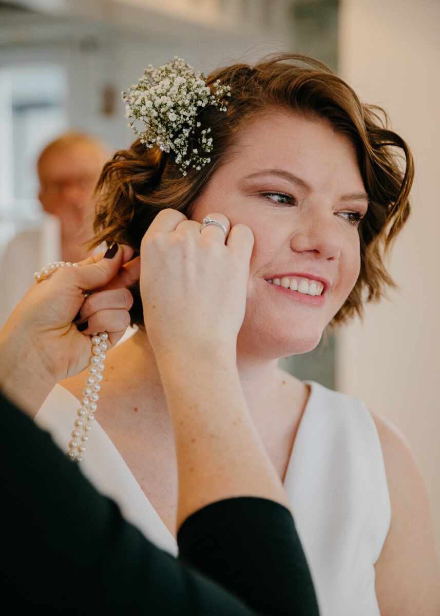 Getting Ready der Braut, Hochzeitsreportage