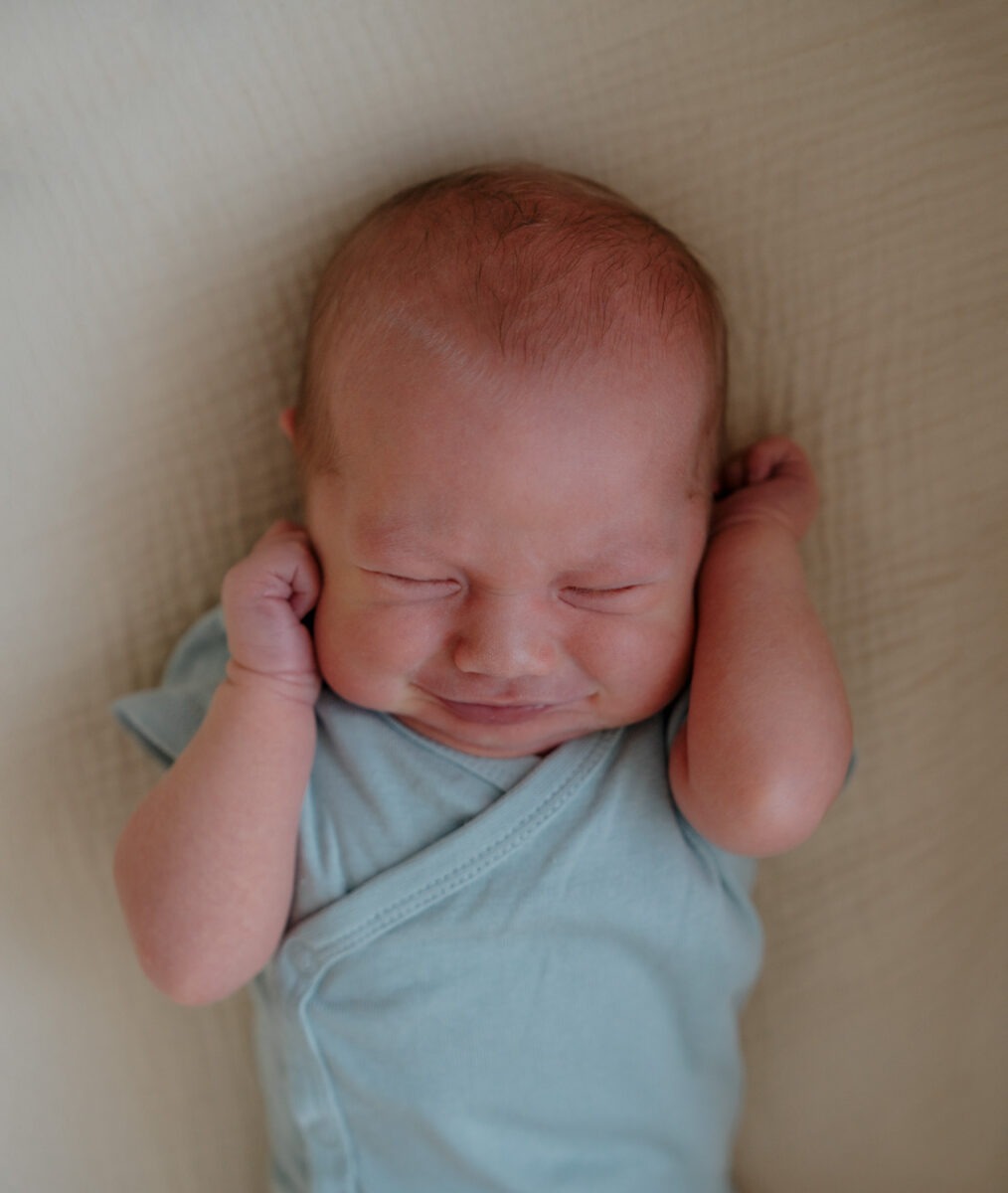 Porträtaufnahme von Baby schlafend